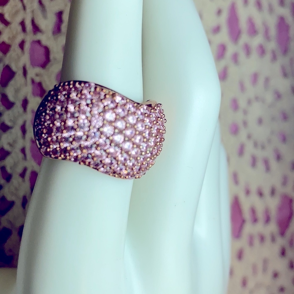 Pink Diamond Simulant. NEW - Picture 13 of 14